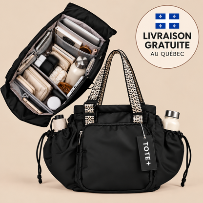 TOTE+™ — Le sac qui en contient beaucoup plus