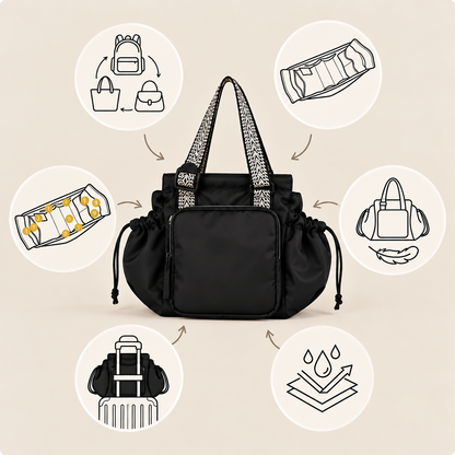 TOTE+™ — Le sac qui en contient beaucoup plus