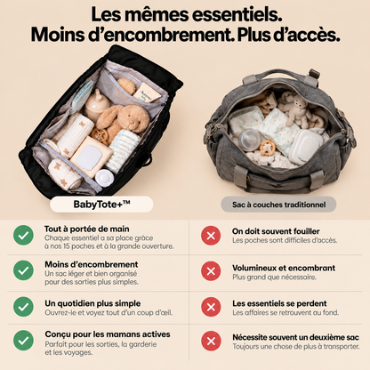 Sac à couche BabyTote+